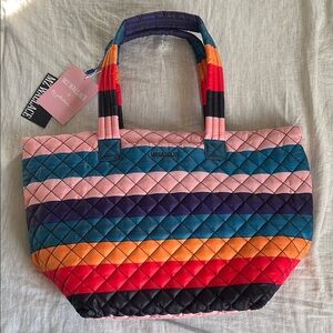 MZ Wallace x Mary Heilmann Serape Medium Metro Deluxe Tote NWT